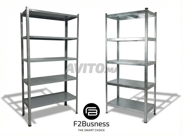 Rayonnage Métal Robuste Stockage Professionnel - 2