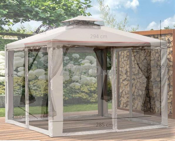 Pavillon de jardin 3 × 3 m. Tente / Parasol de jardin