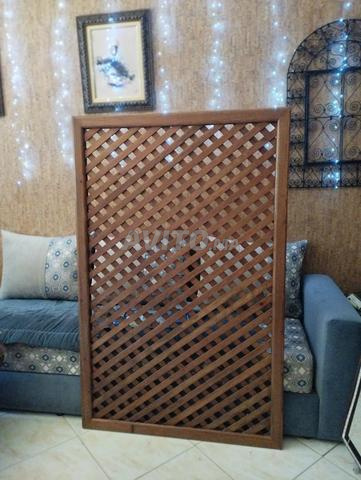 table et séparation en bois - 2