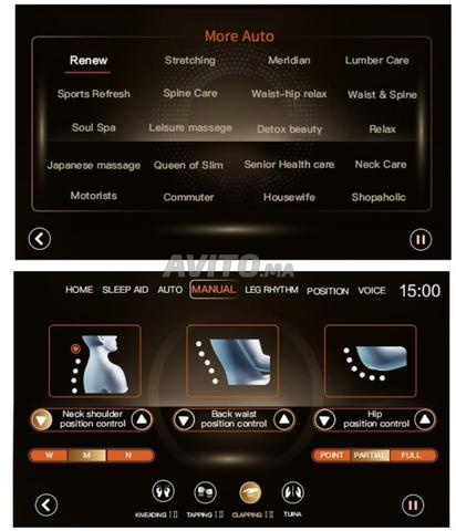 Chaise de massage haut de gamme