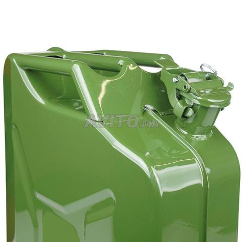 Jerrican En Métal Vert De 20 L - Réf 007s - 2