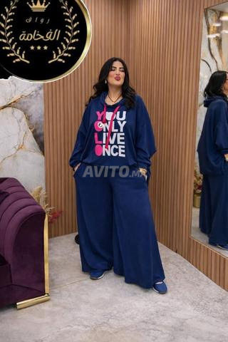 Nouveau pantalon large style tendance - 2