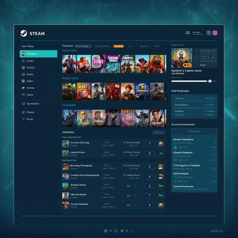 حساب ستيم بريميوم - جاهز للاستخدام