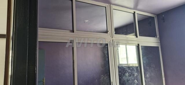 placard 4 portes coulissantes aluminium 3m60×2m - 2