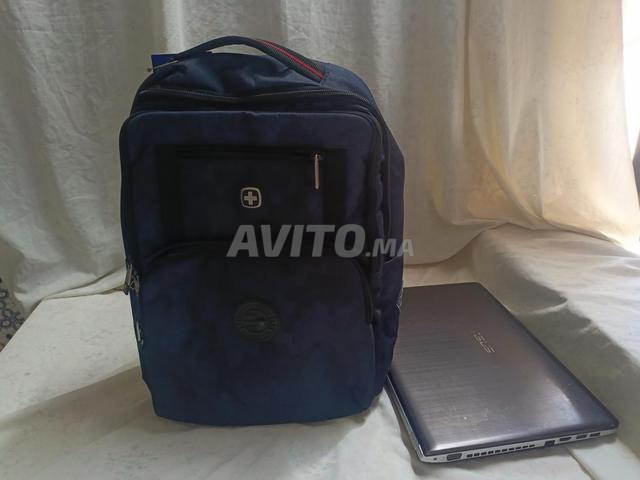 🎒 حقيبة ظهر SWISSEWIN 17 بوصة - كحلي - 2