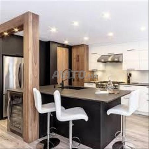 مطبخ مجهز حديثًا، خزانة ملابس، تكسية - 2