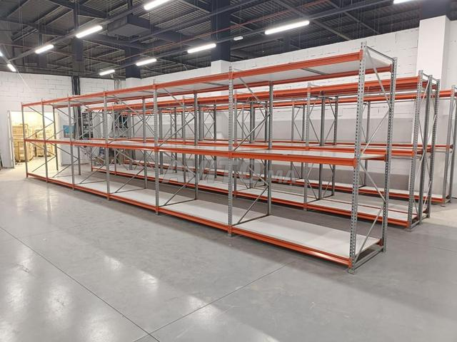 رفوف معدنية متينة - مثالية للتخزين - 2