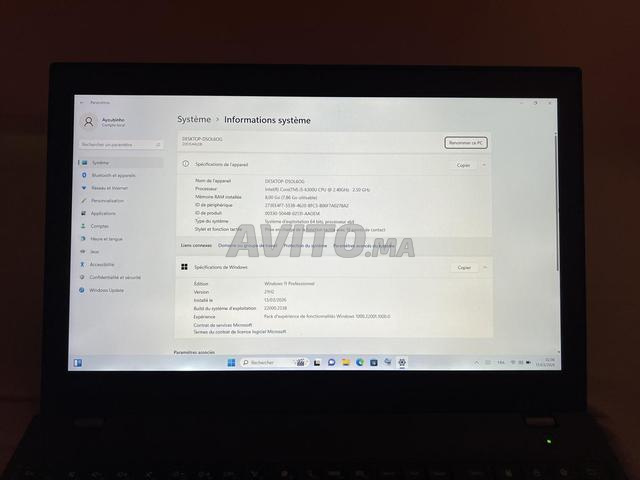 Lenovo Thinkpad i5 6300 لمس، وصلني من ألمانيا - 2