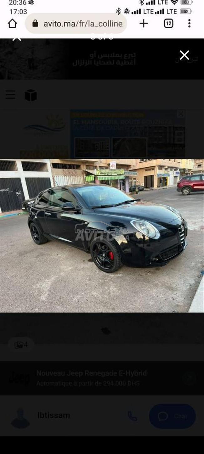 Alfa Romeo mito mod 2009 déd 2013