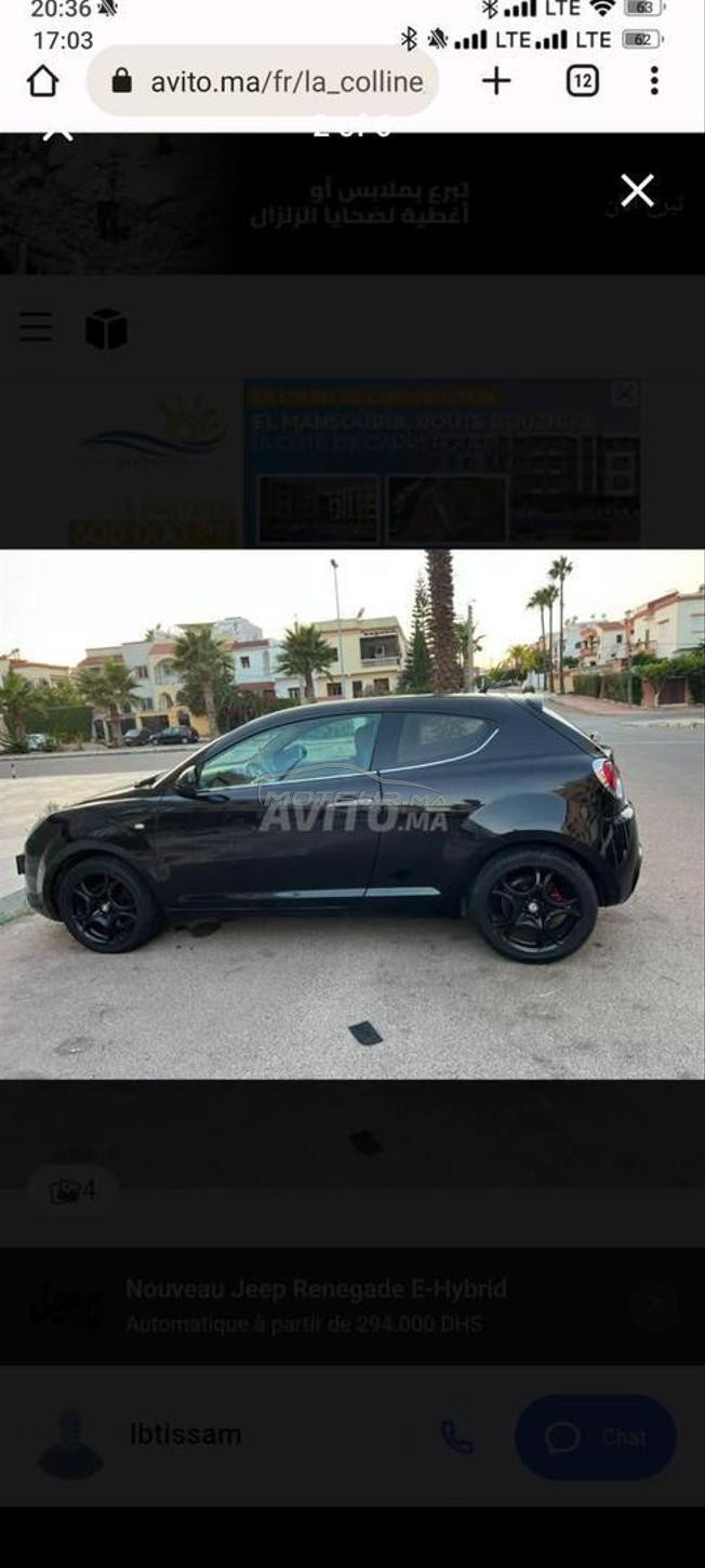 Alfa Romeo mito mod 2009 déd 2013