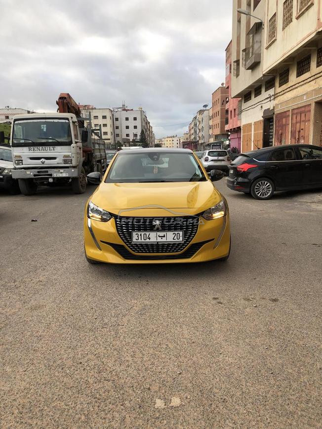 Peugeot 208 Diesel Manuelle 2021 à Casablanca
