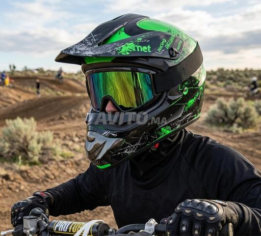 خوذة دراجة نارية موتو كروس كواد عربة التي تجرها الدواب أصلية جديدة