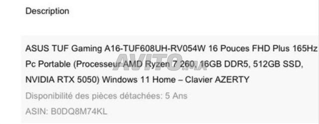 Asus TUF Gaming 16’ - 2