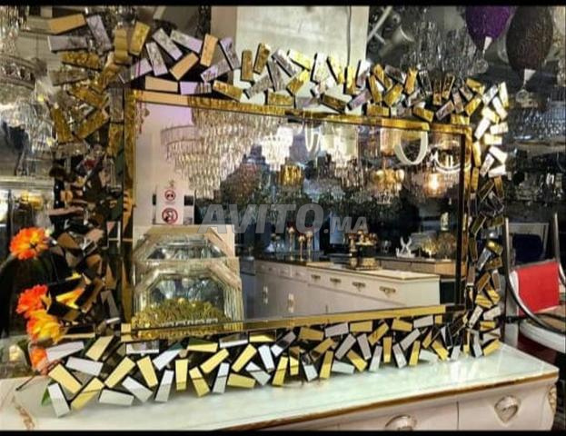 Miroir excellent avec décor - 2