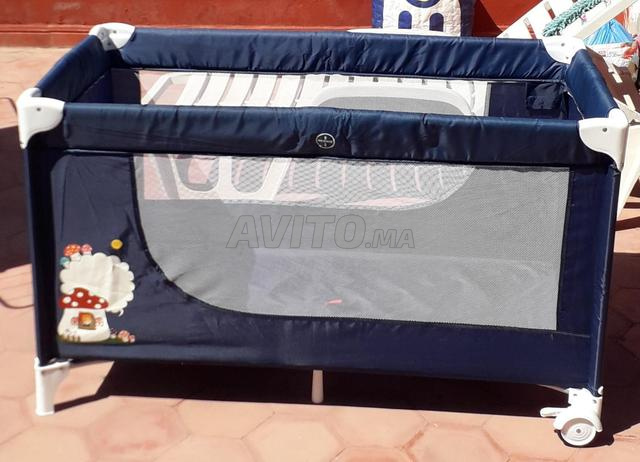 سرير أطفال قابل للطي - 2