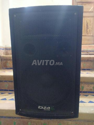 Ibiza 3 Enceintes avec Câbles, Idéal DJ et Fêtes