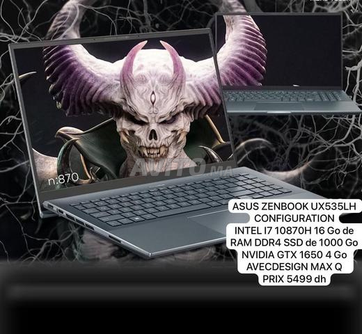 ASUS ZENBOOK UX535LH I7 10870H,16GO GTX 1650 Go - 2