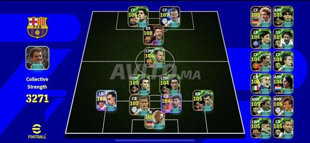 Compte PES propre, prix incroyable, contactez en privé sur WhatsApp