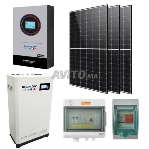 Kit Photovoltaïque 6,2 kW Stockage 14,33 kWh neuf