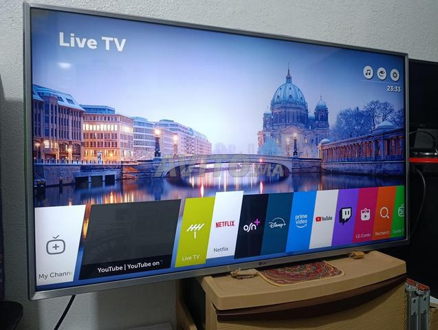تلفاز LG smart 43 بوصة montage eroupe 4k