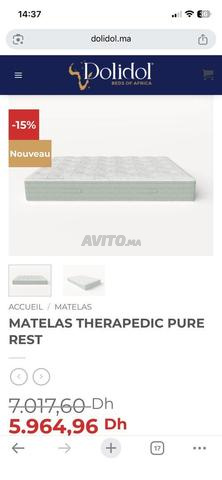 Matelas terapedic 200X160 - 2