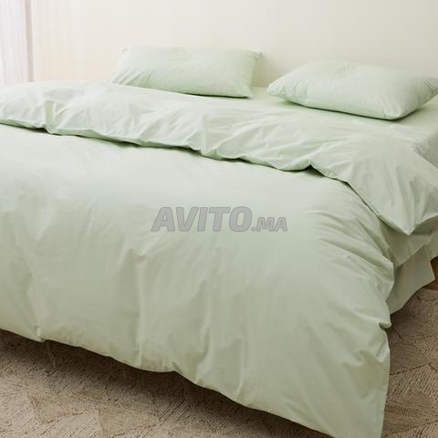 لحاف ريشبوند أخضر مع حقيبة تغليف - 2