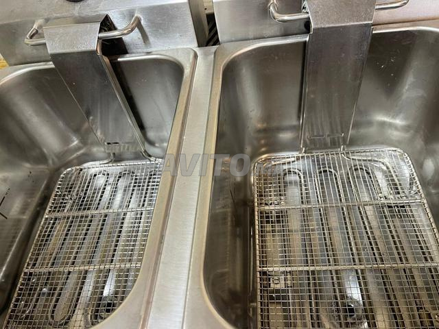 مقلاة كهربائية مزدوجة قابلة للوضع - 2