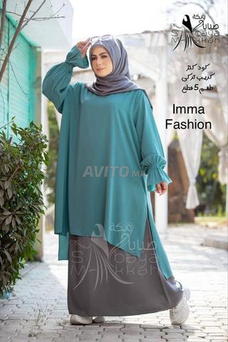 Ensemble khimar fait du meilleur crêpe - 2