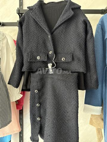 طقم 3 قطع شانيل أسود - 2