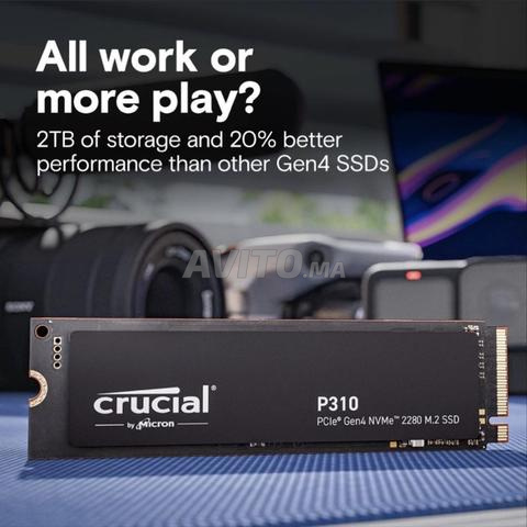 Crucial P310 2To M.2 4.0 NVMe jusqu’à 7100 (Neuf) - 2