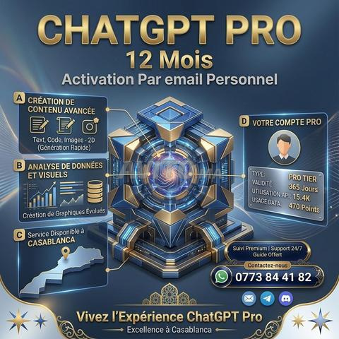 ChatGPT Pro 5.2 / Votre e-mail / Livraison rapide