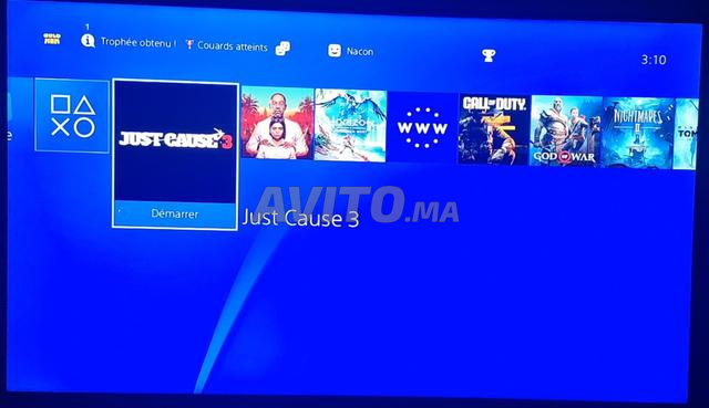 PS4 slim flachée 1Téra - 2