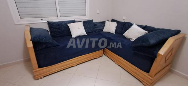 صالون على شكل حرف L كامل - 2