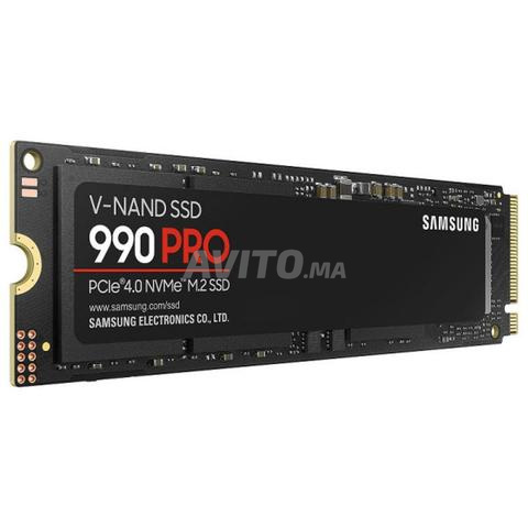 Samsung SSD 990 PRO 4To حتى 7450Mo/s (جديد) - 2