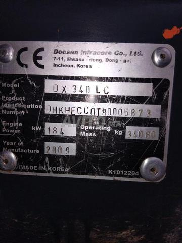 Excavatrice Doosan DX340LC modèle 2009 dédouanée jusqu'en 2026, en bon état - 2