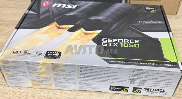Carte graphique GTX 1050 - 2