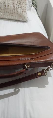 Cartable classe en cuir véritable - 2