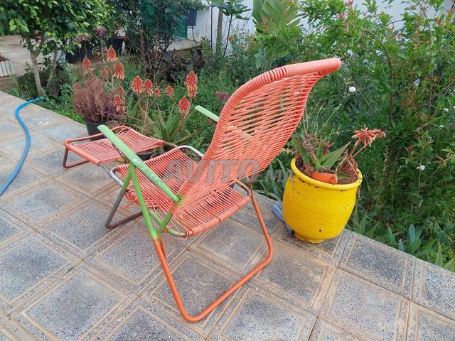 Chaise pliable pour jardin. - 2