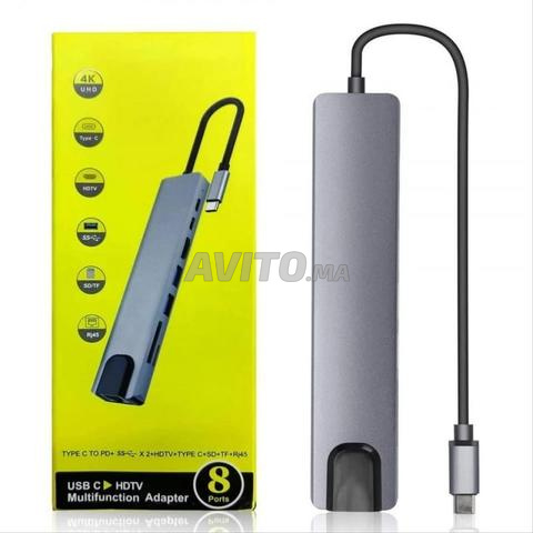 محول USB-C متعدد المنافذ 8 في 1 - 2