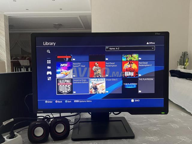 PS4 SLIM 1TO FLASHE avec MONITEUR GAMING BENQ - 2