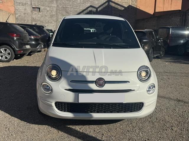 فيات 500 نظيفة جدا - قليلة الاستخدام