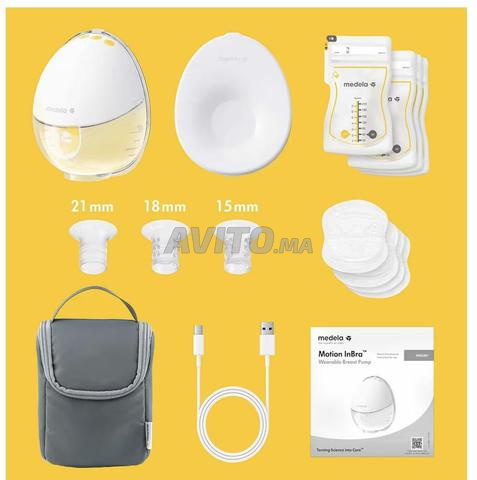 Tirelait main libre portable Motion simple Medela