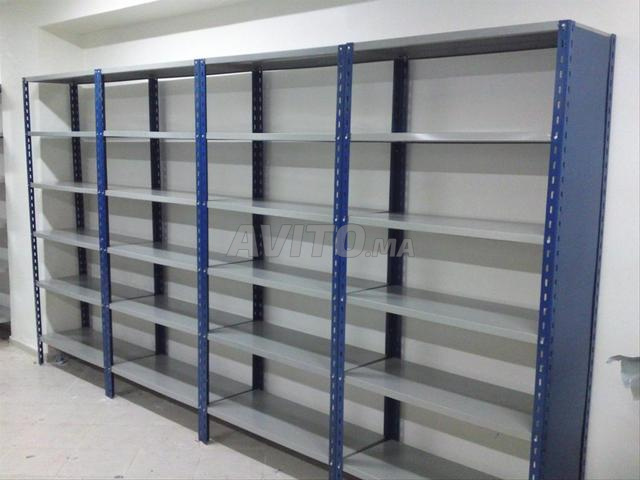 أرفف معدنية رخيصة الثمن رفوف معدنية - 2