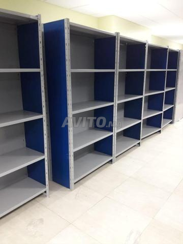 رفوف تخزين معدنية mobilier métallique - 2