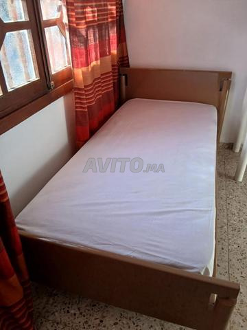 سرير واحد، مكتب واحد مع رف - 2