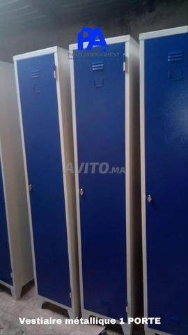 خزانة ملابس معدنية آمنة Vestiaire métallique sécurisé - 2
