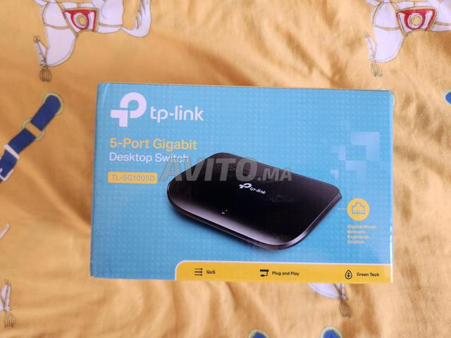 محول إيثرنت جيجابت 5 منافذ TP-Link TL-SG1005D