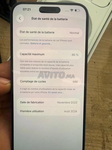 ايفون 15 برو ماكس بنفسجي 256 - 2