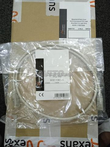 مخزون كابل شبكة Cat6 1m Nexans الأصلي - 2