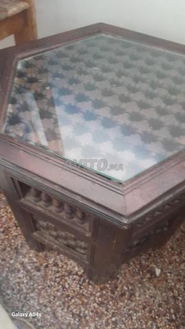 2 poufs 1 tabouret - 2